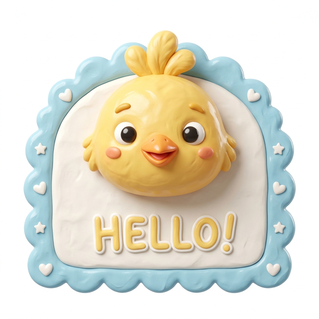 Peeking Duck Mascot
